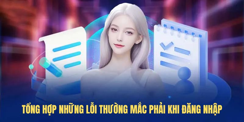 Tổng hợp những lỗi thường mắc phải khi đăng nhập